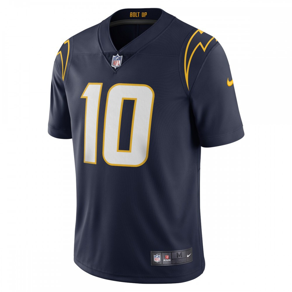 Justin Herbert Los Angeles Chargers Nike Vapor Limited Jersey - Navy-GridironStore